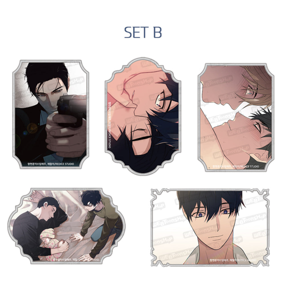 The Words in Your Snare : Cut-out Sticker Pack (2 types)