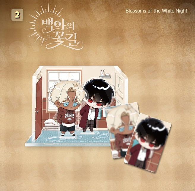 [LEBOM CAFE] Blossoms of the White Night : Room Diorama