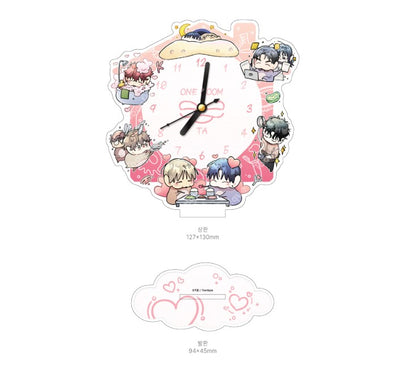 [collaboration cafe] One-Room TA : Acrylic Clock