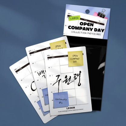 Open Company Day : LEZHIN B Collection Photo cards