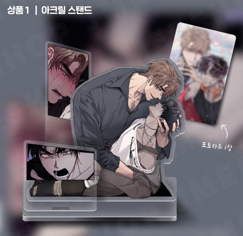 Champagne　 Kill me if You can Kill Me if You Can : Scene Acrylic Stand, Can Badge – nemo it store