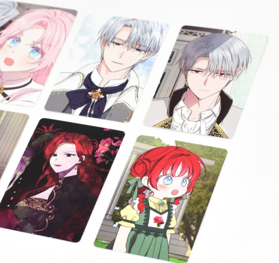 Flirting with the Villain's Dad : photo card set