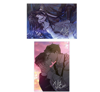 [collaboration cafe] Beyond Together 2nd : In Cold Love : Illustration art board set(2p)