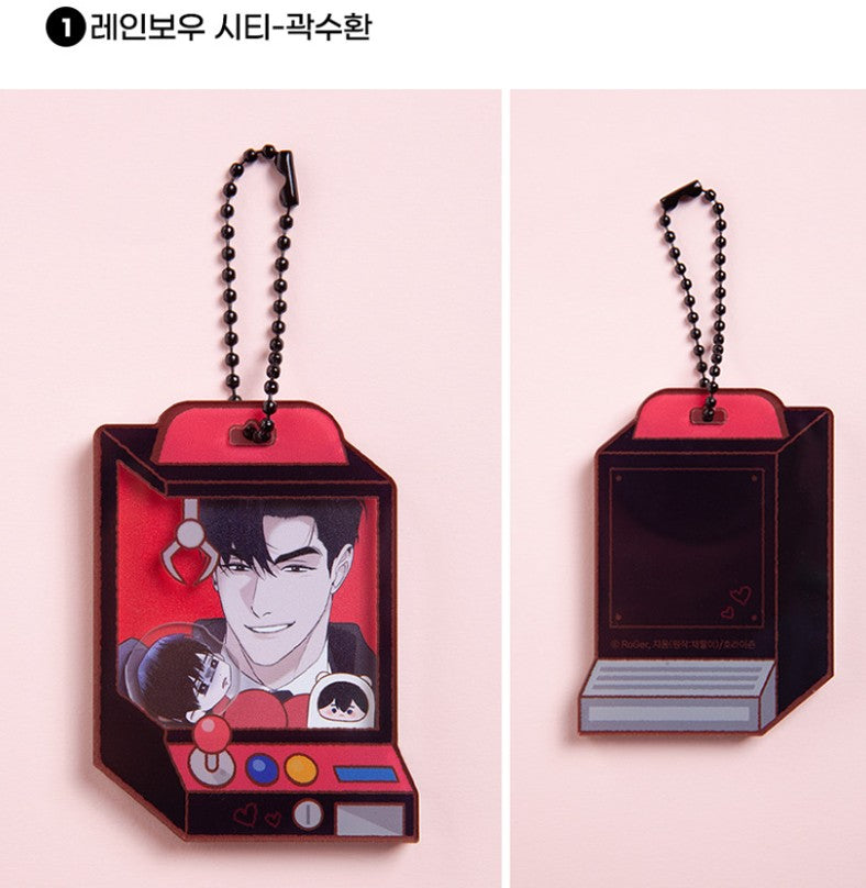 [pre-order][Notea POP-UP] Us in BLoom : Gacha Shaker Keyring