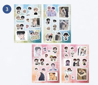 [collaboration cafe] My Suha : Half cut sticker set