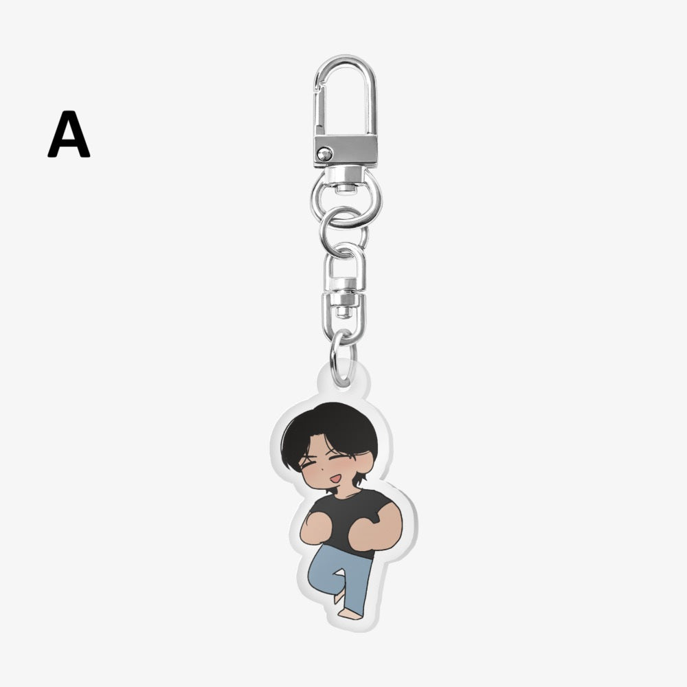 [pre-order] Growing in That Garden : Acrylic Keyring