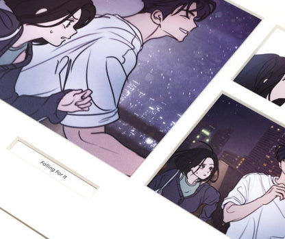 [Pre-order] Webtoon Friends Originals : Cut Poster : Falling For It