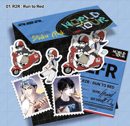World Tour Live : Sticker Pack