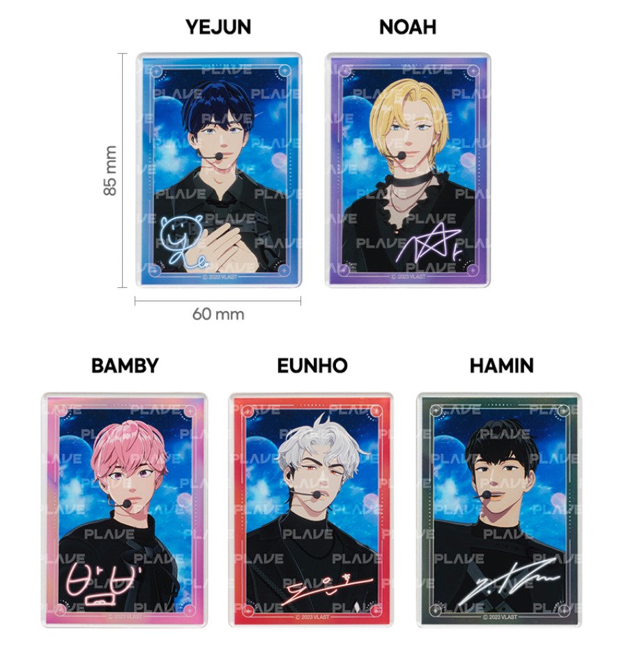 [pre-order][collaboration cafe] PLAVE : Acrylic Card