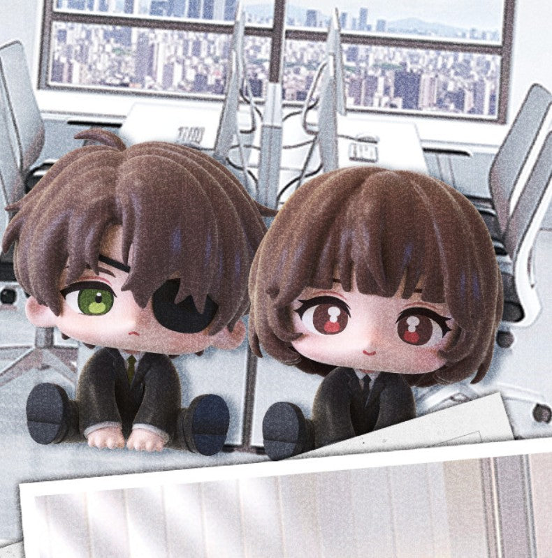 [POP UP] Got Dropped into a Ghost Story, Still Gotta Work : Acrylic Keyring