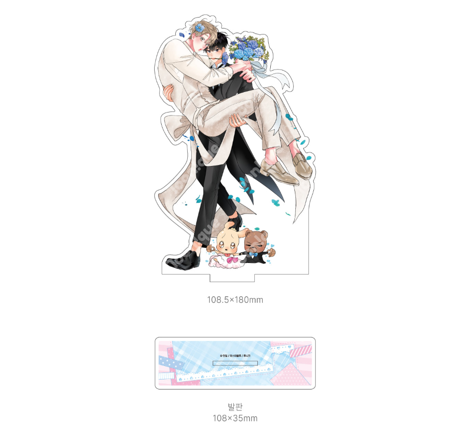 [pre-order][Toonique Cafe] Hyung's Omega : Couple Acrylic Stand