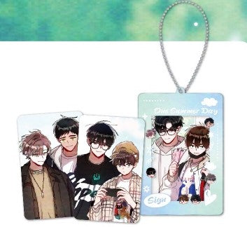 [pre-order][Be On Cafe] One Summer Day/Sign : Acrylic Photocard Holder Set