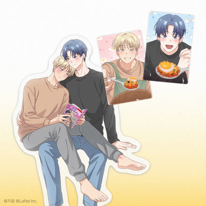 [Aniplus Cafe] One-Room TA : Acrylic Noodle Stopper SET