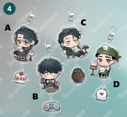 [Pre-order][Toonique Cafe] Swallow You Whole : Acrylic Keyring