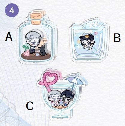 [out of stock][collaboration cafe] Do You Still Like Me? : SD Mini Acrylic