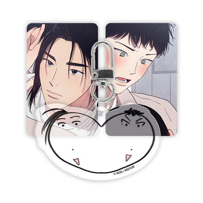 [collaboration cafe] 1to10 : heart keyring set