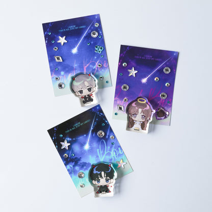 Be A Bad Boy! : Mini Acrylic Block Set
