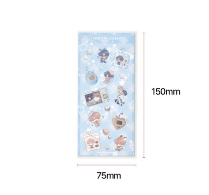 [Be On Cafe] Sketch(off the record) : Epoxy Sticker