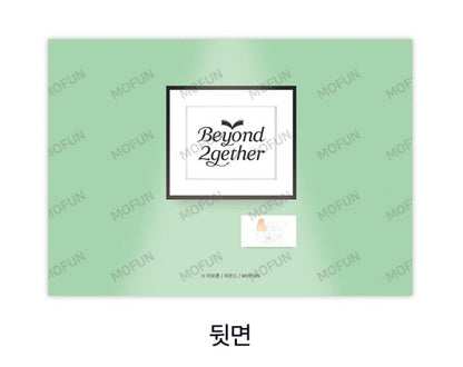 [collaboration cafe] Beyond Together 2nd : 4 Week Lover : Illustration art board set(2p)