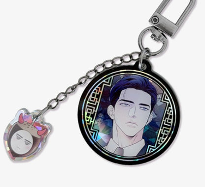 [pre-order] Tale of a Villain : Mother of Pearl Keyring Set