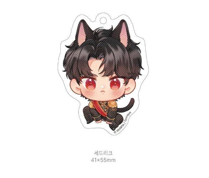 [collaboration cafe] When the Third Wheel Strikes Back : Acrylic Keyring