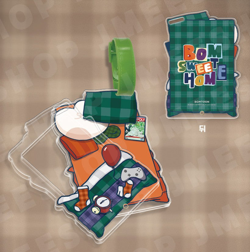[BOMTOON POP-UP][10th Anni. Home Party][BOM SWEET HOME] Acrylic Photocard Holder Keyring