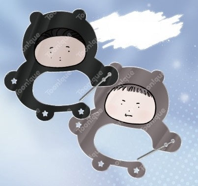 [Toonique Cafe] Opposites Attract × The Secretive XX : [Opposites Attract] Acrylic Carabiner