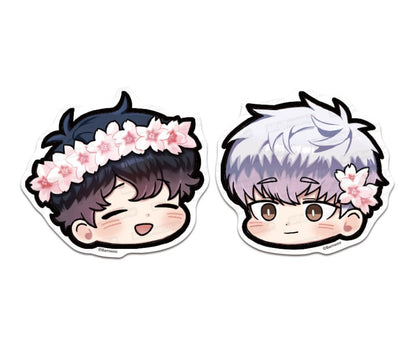 Cherry Blossoms After Winter : Big Cut-Out Stickers