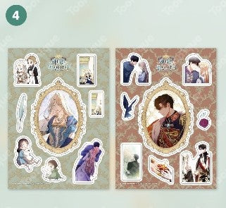 [Toonique Cafe] The Villainess Lives Again : Half Cut Sticker Set