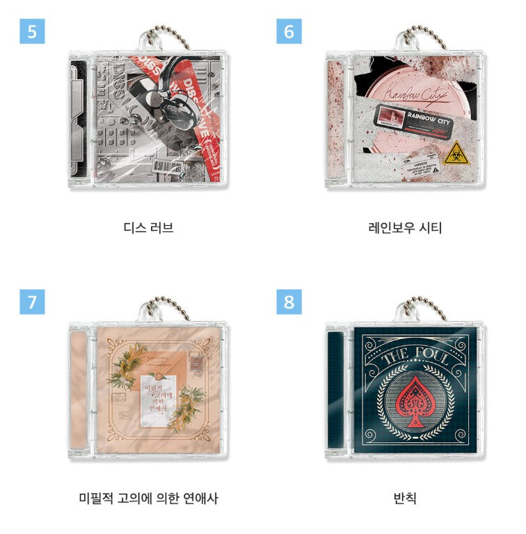 [pre-order][AcoShop] 20th Anniversary Goods : Mini CD Keyring