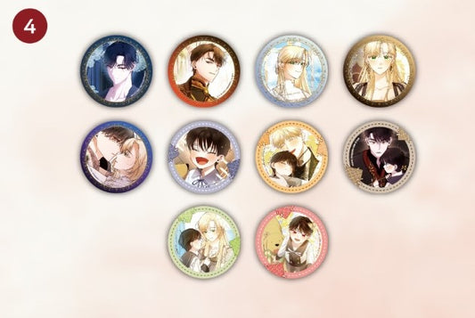 [closed][collaboration cafe] How to hide the Emperor's child : Illustration Can Badge