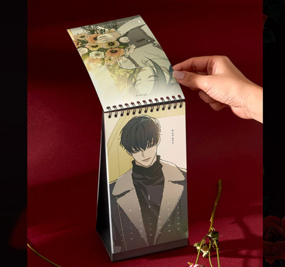 Tears on a Withered Flower : 2026 Desk Calendar