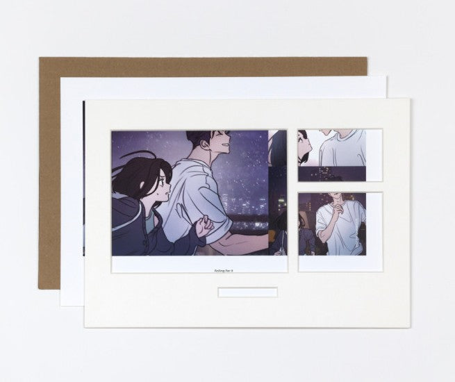 [Pre-order] Webtoon Friends Originals : Cut Poster : Falling For It