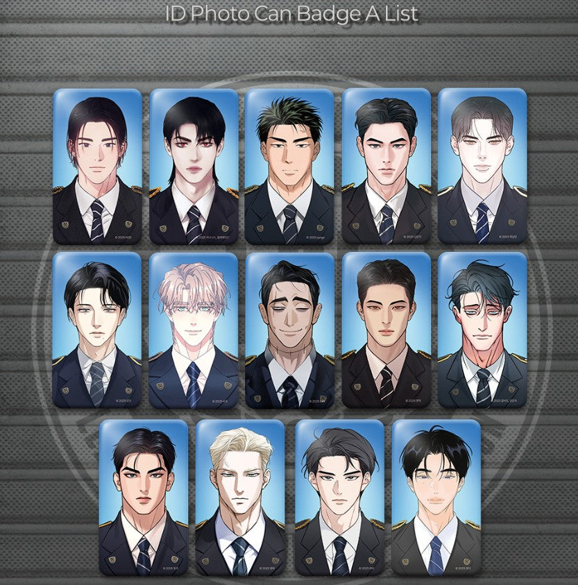 [pre-order][DAYBREAK] ID Photo Can Badge Ver.A