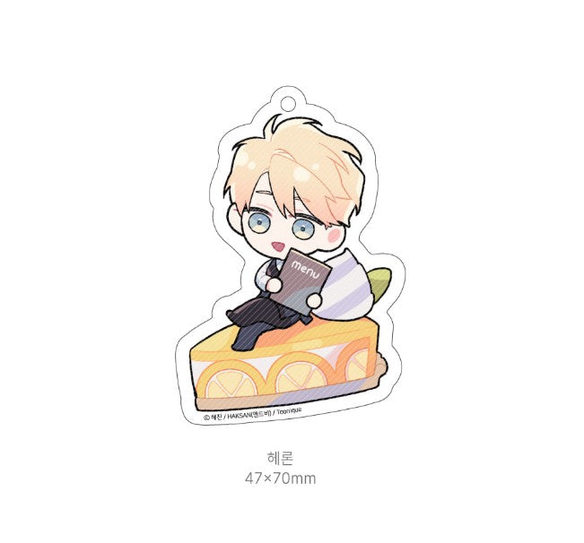 [Ready to Ship][collaboration cafe] Eternal Covenant : acrylic keyring