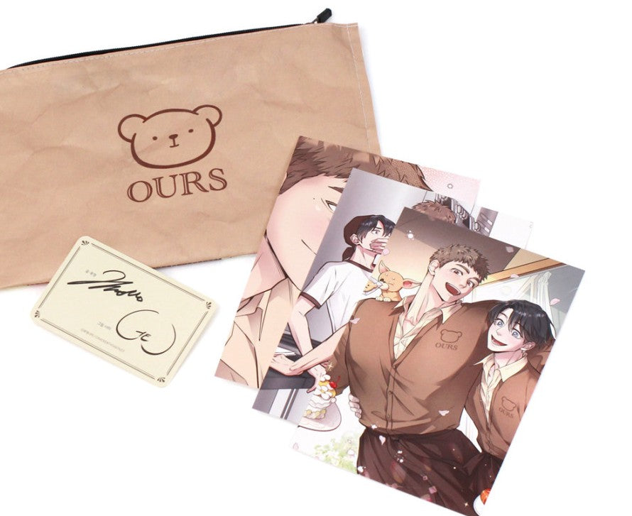 [collaboration cafe] Honey Bear : Tyvek Pouch Set