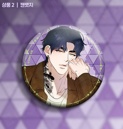 Ghostly Vendetta : Scene Acrylic Stand, Can Badge