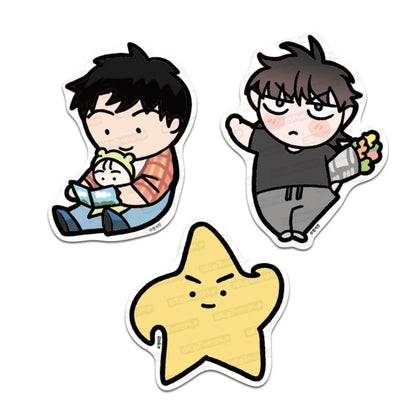 Our Sunny Days : Big Cut-Out Sticker 4 Sets