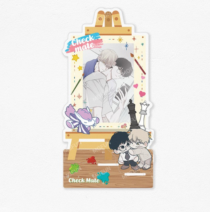 CHECKMATE : Acrylic photocard stand, Stickers set