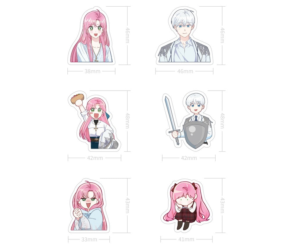 [closed][pre-order] The Perks of Being an S-Class Heroine : Removable sticker set