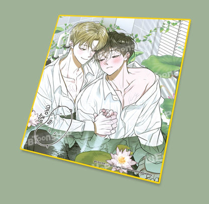 [pre-order] Pond Where Flowers Fall : Illustration Art Board(random)