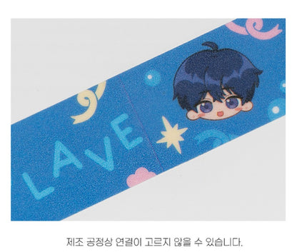 [pre-order][collaboration cafe] PLAVE : Glitter Washi Tape