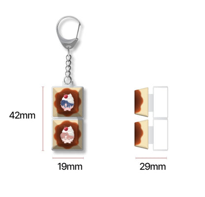 [Be On Cafe] Sketch(off the record) : Keycap Keyring