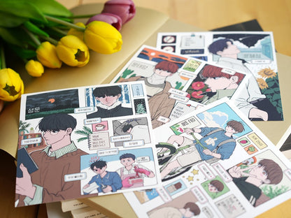 [out of stock] Between the Stars : Postcards Set