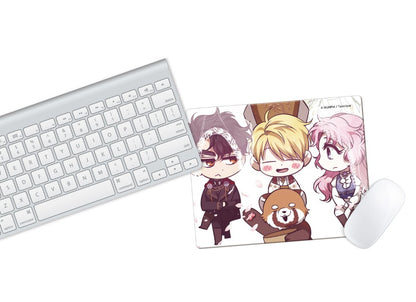 [collaboration cafe] When the Third Wheel Strikes Back : Mouse Pad Set