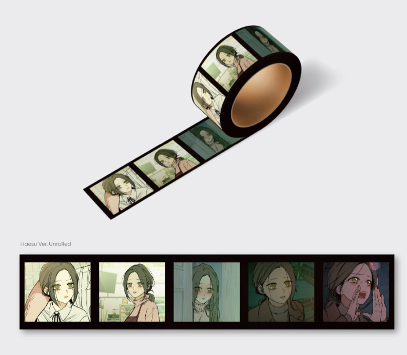 Tears on a Withered Flower : Masking Tape