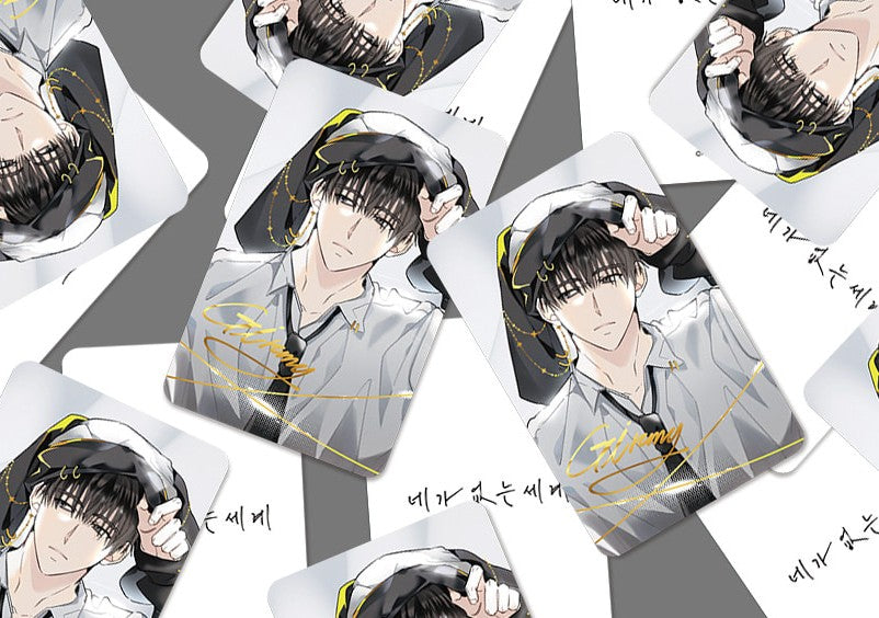 [pre-order closed][Limited Edition for Lunar New Year] A WORLD WITHOUT YOU : Golden Autograph photo card set