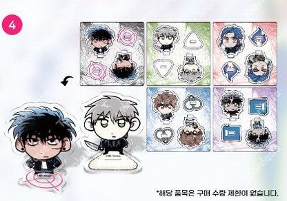 [collaboration cafe] Kill me if you want to live(Kill Me if You Can) : Micro Acrylic Stand(random)