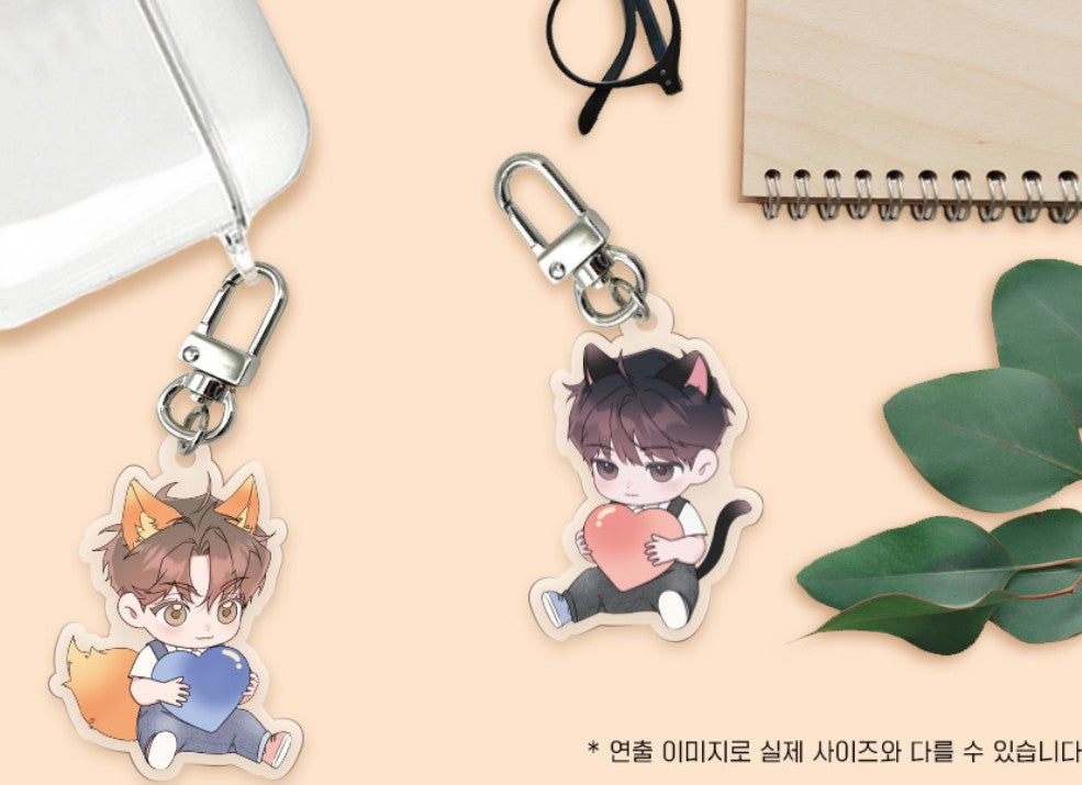 [collaboration cafe] Nevermind Darling : Acrylic Keyring