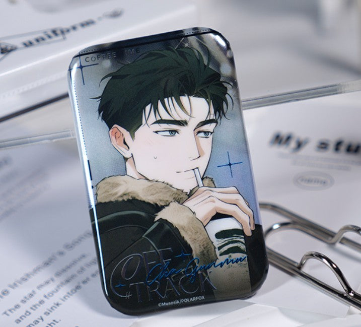 [pre-order] OFF TRACK : Daily VER. Square Can Badge SET